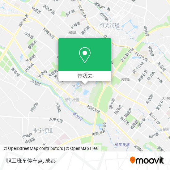 职工班车停车点地图