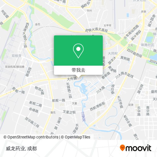 威龙药业地图