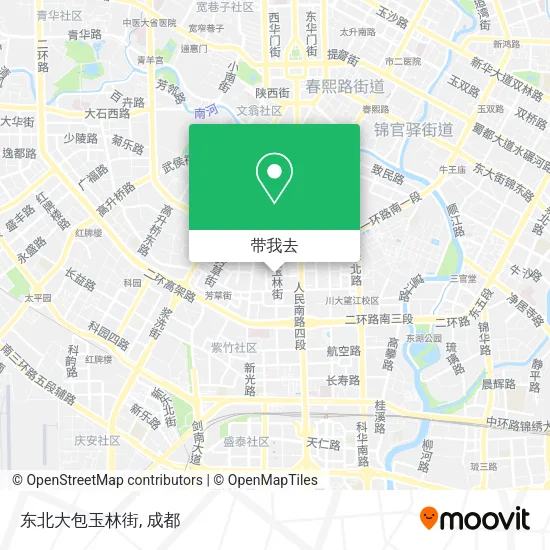 东北大包玉林街地图