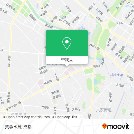 芙蓉水居地图