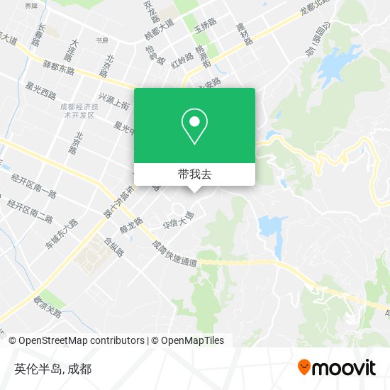英伦半岛地图