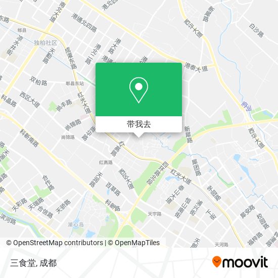 三食堂地图