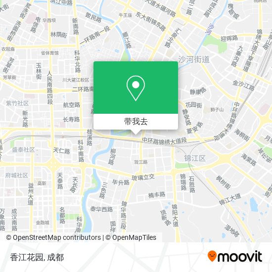香江花园地图