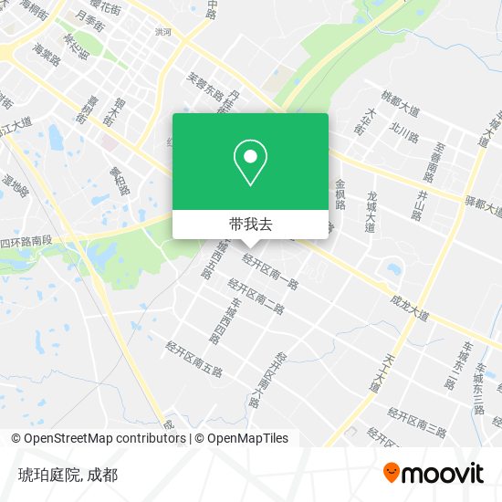 琥珀庭院地图