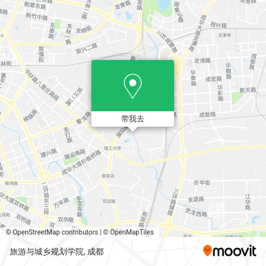 旅游与城乡规划学院地图