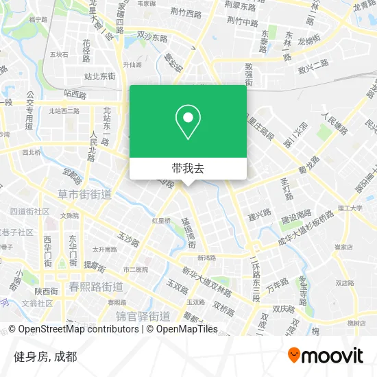 健身房地图