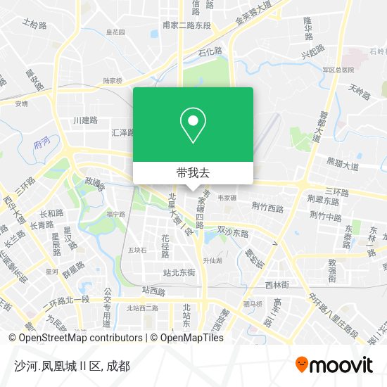 沙河.凤凰城Ⅱ区地图