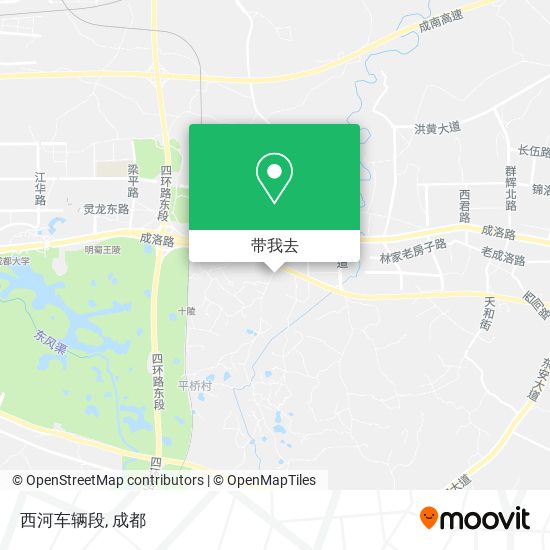 西河车辆段地图