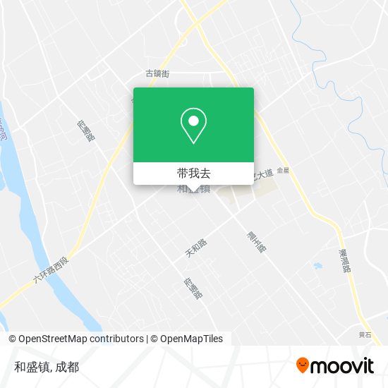 和盛镇地图