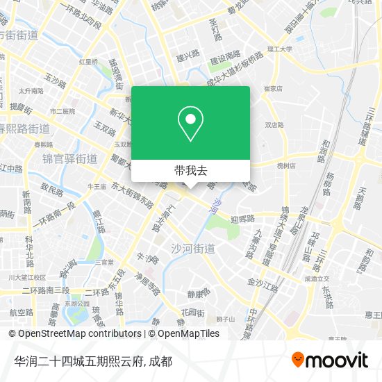 华润二十四城五期熙云府地图