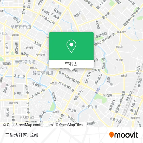三街坊社区地图