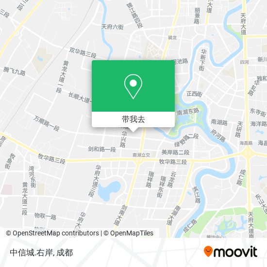 中信城.右岸地图