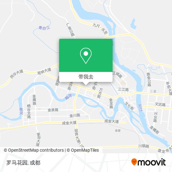 罗马花园地图
