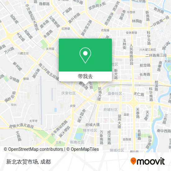 新北农贸市场地图