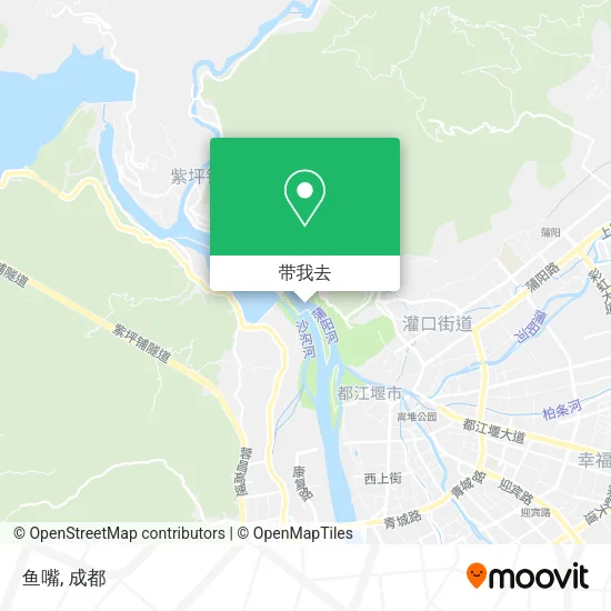 鱼嘴地图
