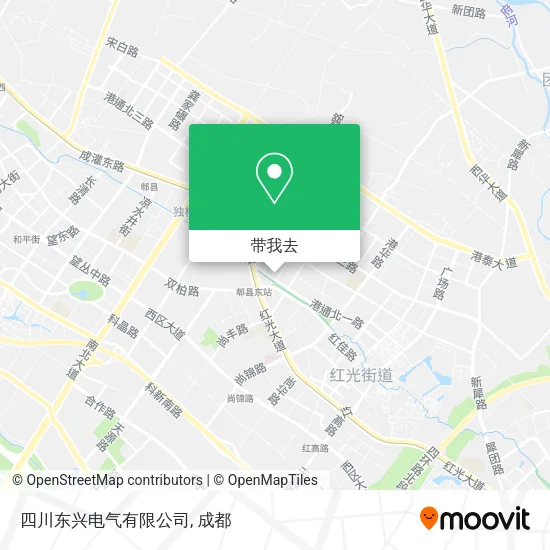 四川东兴电气有限公司地图