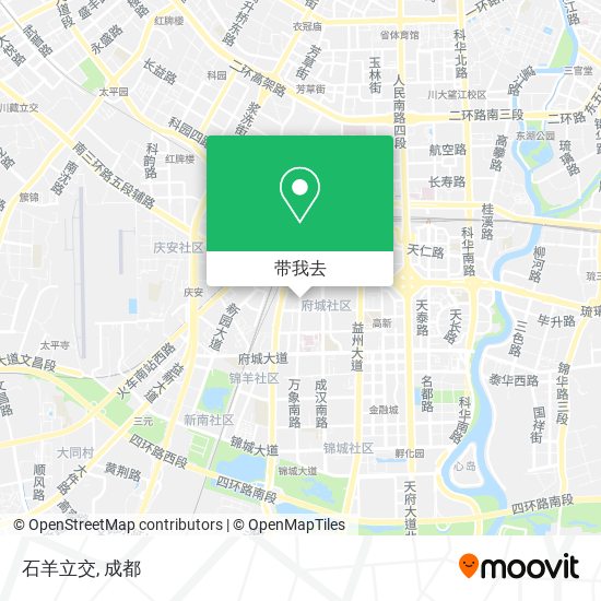 石羊立交地图