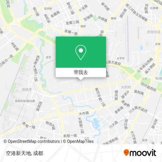 空港新天地地图