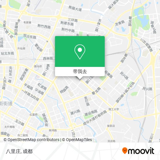 八里庄地图