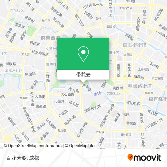 百花芳龄地图