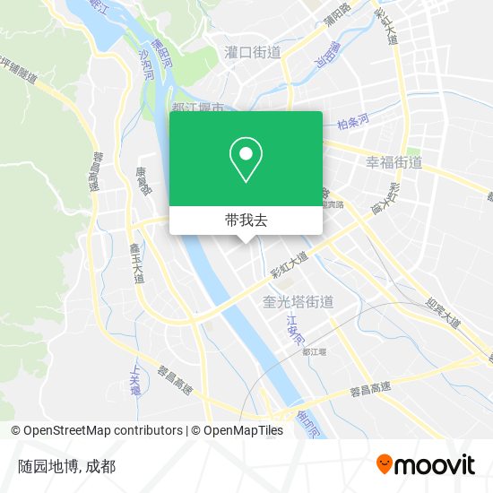 随园地博地图