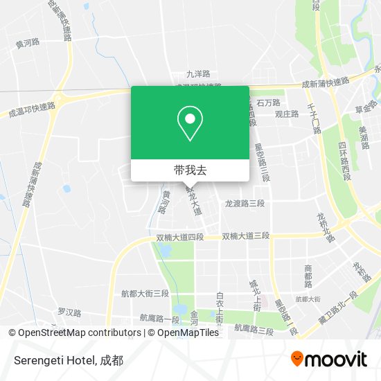 Serengeti Hotel地图