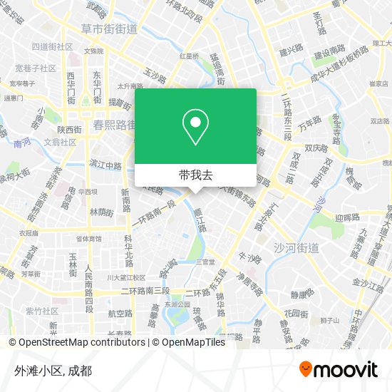 外滩小区地图
