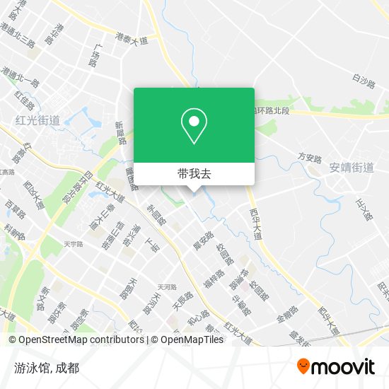 游泳馆地图