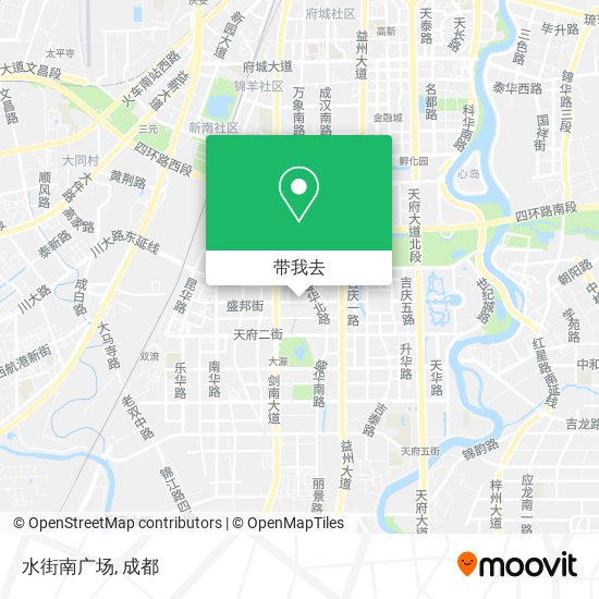 水街南广场地图