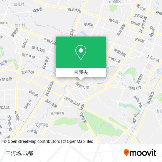 三河场地图