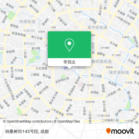 倒桑树街143号院地图
