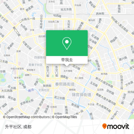 升平社区地图