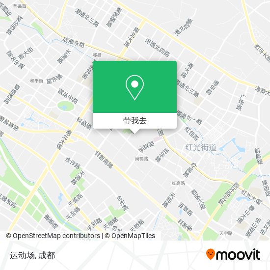 运动场地图