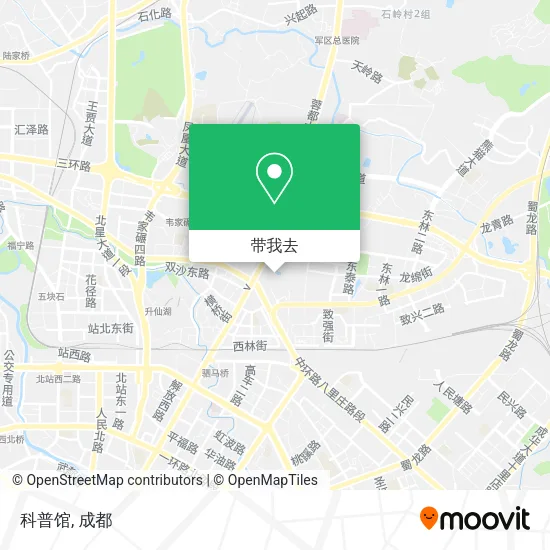 科普馆地图