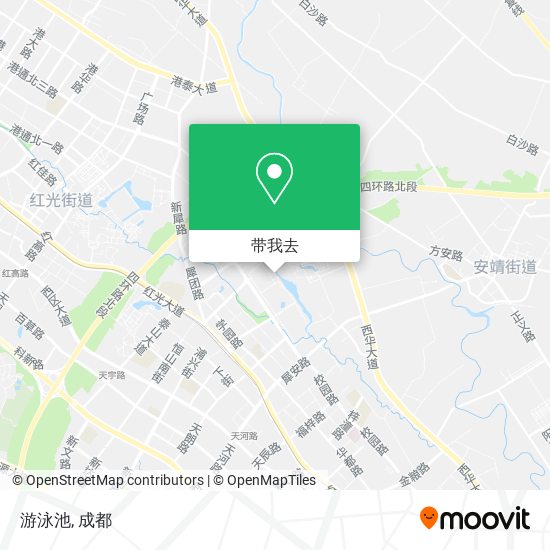游泳池地图