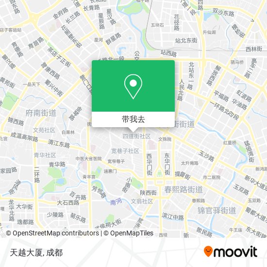 天越大厦地图