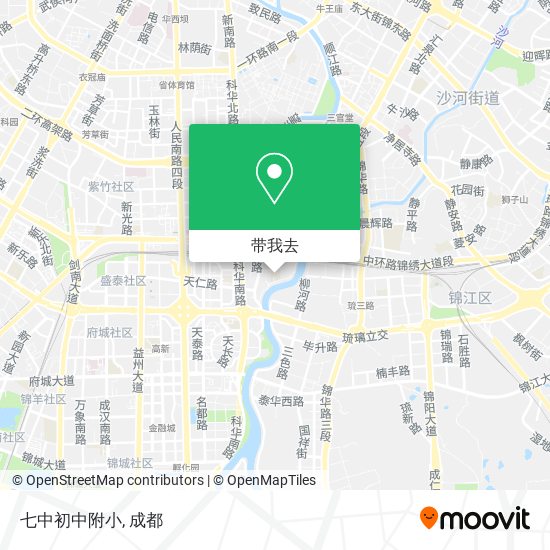 七中初中附小地图
