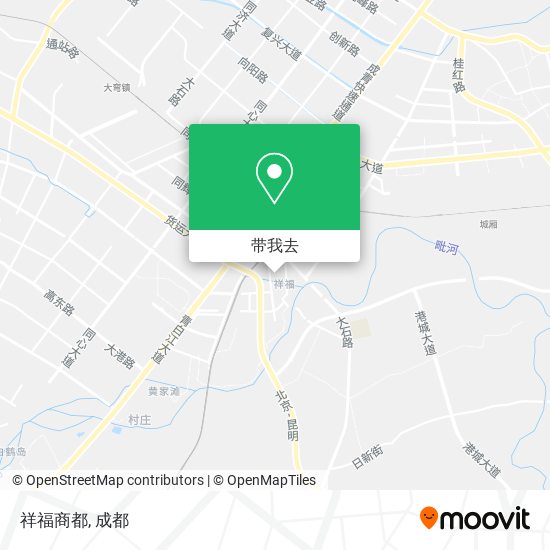 祥福商都地图