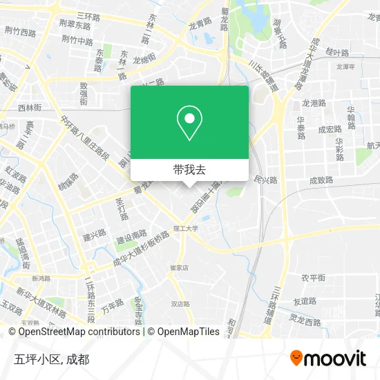五坪小区地图