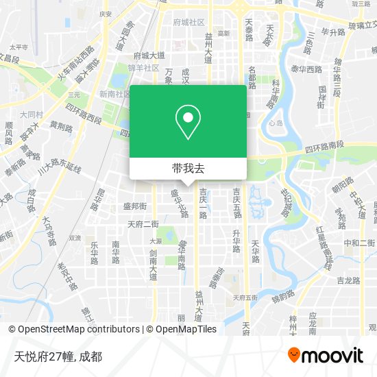 天悦府27幢地图