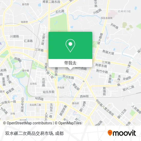 双水碾二次商品交易市场地图