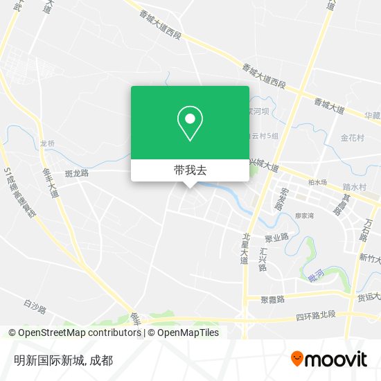 明新国际新城地图