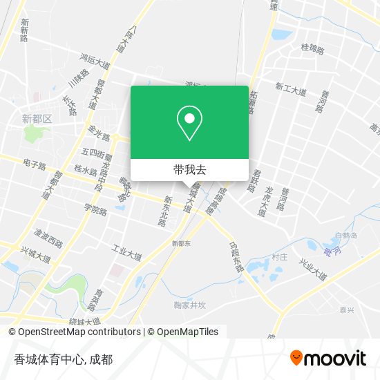 香城体育中心地图