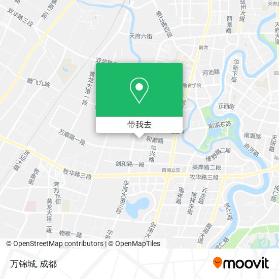 万锦城地图