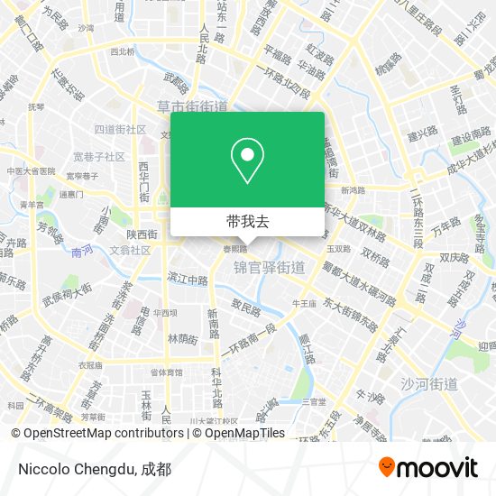 Niccolo Chengdu地图