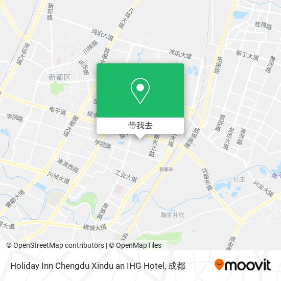 Holiday Inn Chengdu Xindu an IHG Hotel地图