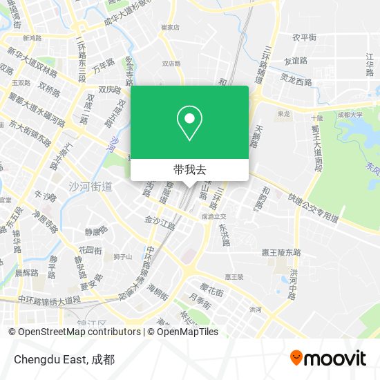 Chengdu East地图