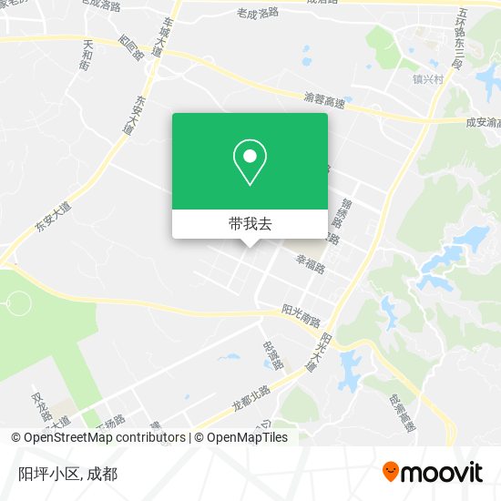 阳坪小区地图