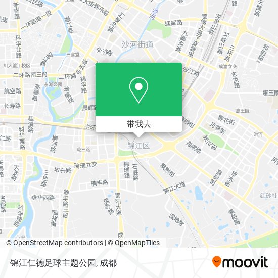 锦江仁德足球主题公园地图