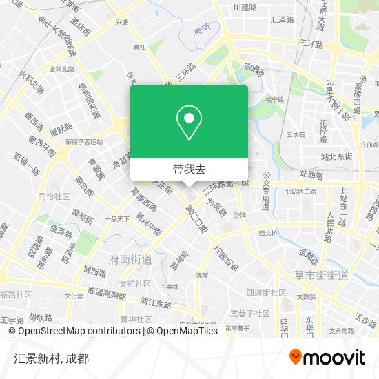 汇景新村地图